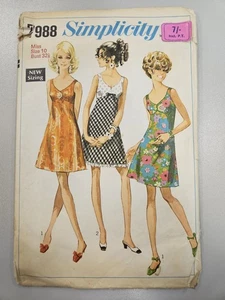 UNCUT Vintage Original 1960s Sewing Pattern - Bra-Dress - Size 10, Bust 32.5 - Picture 1 of 2