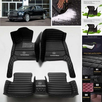 Alfombrillas para coche Bentley Mulsanne alfombras revestimientos de carga personalizadas para todo tipo de clima Foto 1 de 4