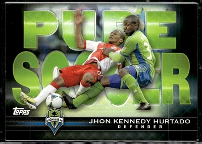 2013 Topps MLS Pure Soccer #JH Jhon Kennedy Hurtado - Image 1 of 2
