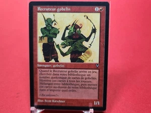 Goblin Recruiter Visions French Language NM "Recruteur Gobelin" - Picture 1 of 1