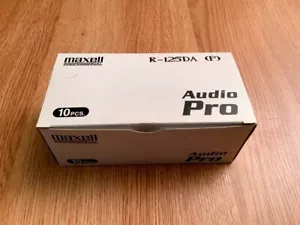 Box of 8 MAXELL PROFESSIONAL R-125DA DAT - Picture 1 of 3