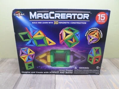 Magformers Magcreator 15 Piece Construction Set New Sealed 35905 3D - Image 1 of 3