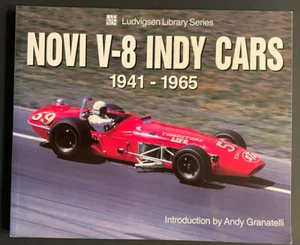 NOVI V-8 INDY CARS 1941-1965 (LUDVIGSEN LIBRARY SERIES) By Karl Ludvigsen - Picture 1 of 6