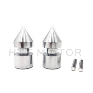 Spike Swingarm Spools 6mm Thread For Yamaha YZF-R1 R6 98-13/ YZF600R 05-07 Blue - Bild 1 von 6