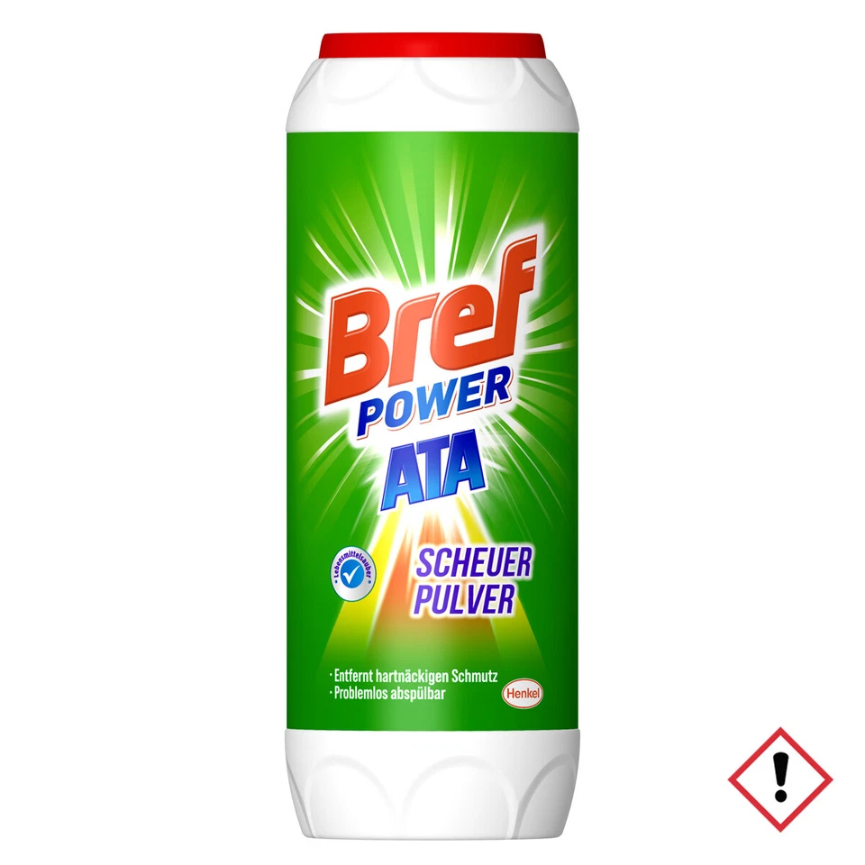 Bref Power Ata Scheuerpulver Entfernt hartnäckigen Schmutz 500g  - Bild 1 von 1