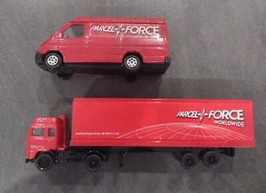 Corgi Promod PRO243 & 219, PARCEL LORRY AND TRANSIT VAN, NEW, FREE POSTAGE! - Picture 1 of 10