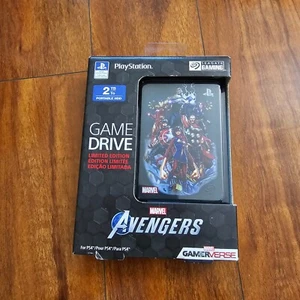 Seagate Game Drive 2TB for PS4 Marvel Avengers Assemble Limited Edition - Picture 1 of 3