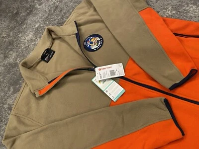 Marmot X Bronco Rocklin Jacket Men’s 2XL Orange Brown Soft Warm Comfortable - Image 1 of 4