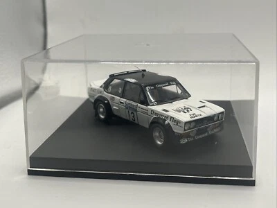 Fiat 131 Abarth Lampinen 7 Th RAC Rallye 1977 1/43 Trofeu Boite Vitrine - Image 1 of 4