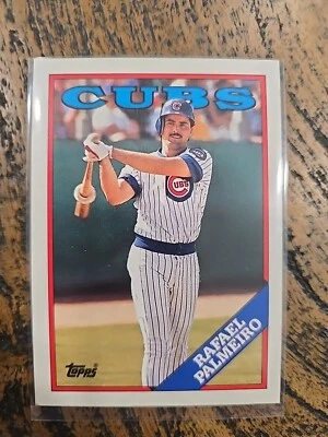 1988 Topps - #186 Rafael Palmeiro - Image 1 of 2