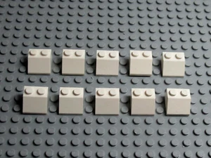 LEGO Slope Brick 2X2 Bianco - parte n. 3039 NUOVO! 10 pezzi - Foto 1 di 3