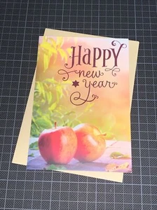 Hallmark Tree Of Life Rosh Hashanah Card: New Year Sweetness Bless Abundance - Picture 1 of 4