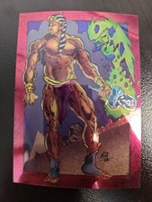 1993 Comic Images Chromium Chrome Ania HERU SON OF AUSAR PROMO card