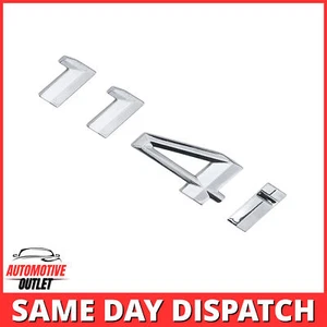 114i LETTERING REAR BOOT LID TRUNK BADGE EMBLEM FOR BMW 1 SERIES, CHROME - Bild 1 von 3