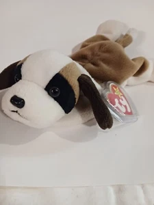  Ty Beanie Baby - "BERNIE" the St. Bernard Dog  1996  w/tags - Picture 1 of 5
