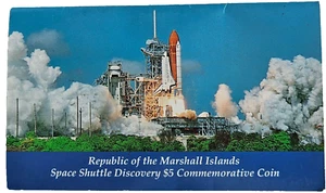 Marshall Islands 1988 transbordador espacial descubrimiento-MS, sellado-completo-envío gratuito - Imagen 1 de 4