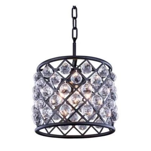 Elegant Lighting Madison 14" 4 Light Royal Crystal Pendant Lamp - Picture 1 of 1