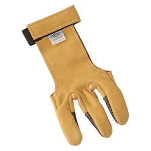 Neet 63822 Youth Regular Tan Leather Bow Hunting Archery Shooting Gloves