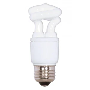 Satco 5W medium base spiral 4100K 5T2/E26/4100K/120V/1PK - Picture 1 of 1