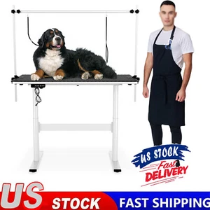 Electric Dog Grooming Table 46" Heavy Duty Pet Grooming Table Height Adjustable - Picture 1 of 9