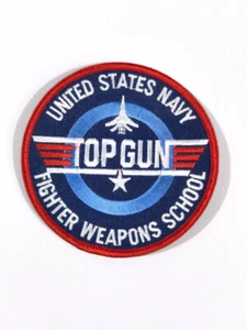 REPRODUKTION, Patch " Top Gun- United States Navy - Fighter Weapons School " Dur - Bild 1 von 2
