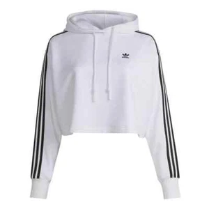 adidas Originals Womens Adicolour Classics Plus Size Crop Hoodie - Size 2X - Picture 1 of 5