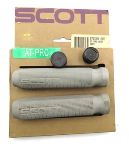 Vintage Scott AT-PRO  Grips MTB  Gray - Picture 1 of 2