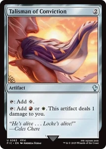 Talisman of Conviction 0363 MTG Commander FINAL FANTASY Uncommon NP - Picture 1 of 1