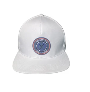 PGA Tour Pro Athlet Ball Cap Mütze verstellbar Golf weiß Golfball Marker - Bild 1 von 6