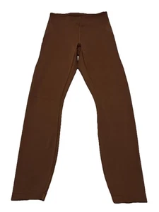 Lululemon Instill tiro alto ajustado 25" marrón para mujer talla 6 yoga gimnasio correr entrenamiento - Imagen 1 de 10