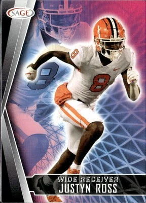 2022 SAGE Justyn Ross Clemson Tigers #139 - Image 1 of 2