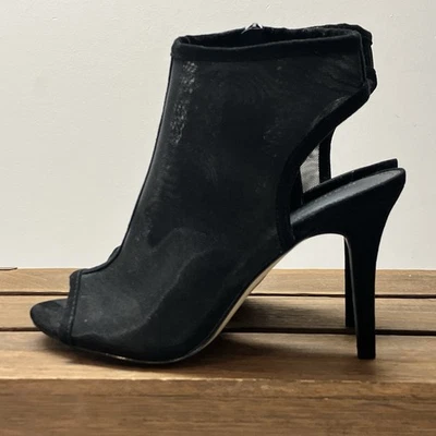 Madden девочка Divaa 4,5» шпилька каблук вечер ботинок черный размер 10 сандалии каблуки - Изображение 1 из 4