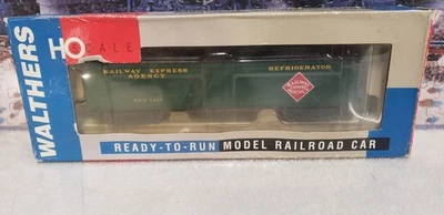 REFRIGERADOR DE MADERA GACX AGENCIA EXPRESS FERROVIARIA ESCALA HO WALTHERS REA #932-5480🔥🔥🔥🔥 Foto 1 de 4