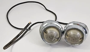 Años 50 ~ Par de luces Chrysler 25753 ~ Borde dentado ~ Sin probar ~ Como está - Imagen 1 de 10