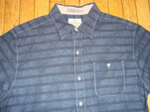 TOMMY BAHAMA JEANS MEN'S LONGSLEEVES 100% COTTON SHIRT SIZE MEDIUM HARDLY WORN! - Picture 1 of 11