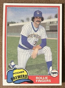 1981 Topps Traded Rollie Fingers #761 NR-MINT HOF - Picture 1 of 2