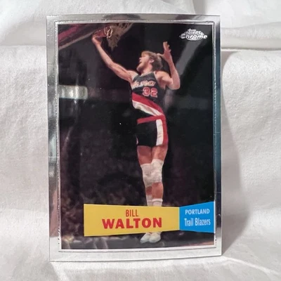 2007-08 Topps Chrome 1957-58 Variations #89 Bill Walton HOF Blazers Celtics - Image 1 of 2