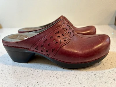 Zuecos DANSKO Shyanne Mule de cuero sin cordones - talla 39 - para mujer talla 8,5 Foto 1 de 4