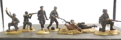 Fuerzas del Valor 54mm Segunda Guerra Mundial Alemanes Seis Diferentes Foto 1 de 3