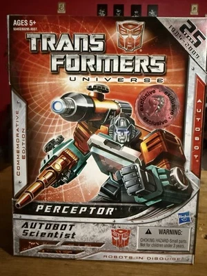 HASBRO Transformers Perceptor G1 25th Anniversary Toys R Us Exclusive TRU 2009 - Image 1 of 4