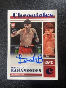 2023 UFC Chronicles Ignacio Bahamondes Blue Auto RC /49 #CS-IBH - Picture 1 of 2