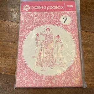 Vtg Patterns Pacifica 310 Size 7 Junior Petite, 3 Dresses - Picture 1 of 7