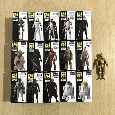 LOTE 16x COLECCIÓN DE FIGURAS DE METAL STAR WARS TAKARA TOMY JAPÓN COLECCIONABLES RARAS Foto 1 de 4