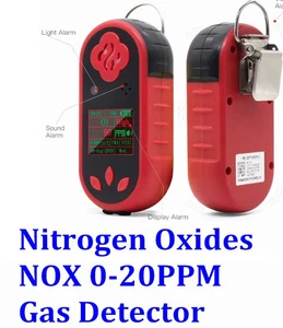 NOX Nitrogen Oxides Industria Gas Detector Leak Detector Four Alarm Mode 0-20PPM - Picture 1 of 12