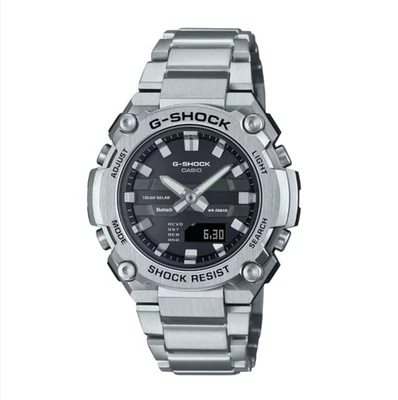 CASIO G-SHOCK GST-B600D-1AJF G-STEEL Bluetooth Solar Ana-Digi Men's Watch JAPAN - Image 1 of 4