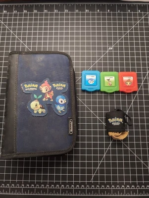 Estuche de Lona Pokemon Diamante y Perla Nintendo DS + Cartuchos DS y Microfibra Foto 1 de 4