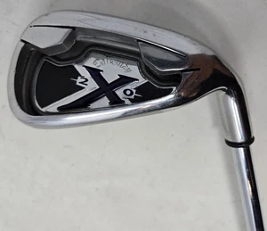 Callaway 2X0 7 Iron Golf Club Mens Right Handed Steel Shaft Grip Good RH 37.5" - Picture 1 of 13