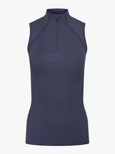 Capa base LeMieux Maria de malla sin mangas para mujer - Anochecer | 1/4 cremallera, elástica, suave - Imagen 1 de 5