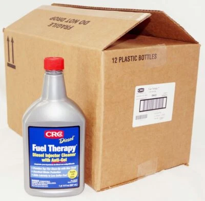 Estuche de 12 CRC 05432 Diesel Terapia de Combustible Diesel Inyector Limpiador PLUS Anti-Gel Foto 1 de 4