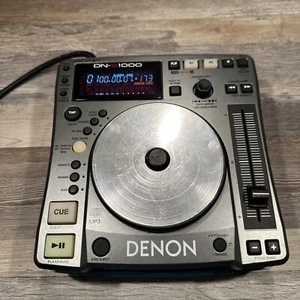 Denon DN-S1000 Professional DJ Turntable Tabletop CD CDJ MP3 Player Powers On - Picture 1 of 13